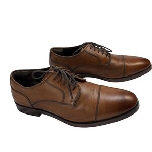 J. Murphy by Johnston & Murphy Novick Cap-Toe Derby | Cognac Leather | 8M